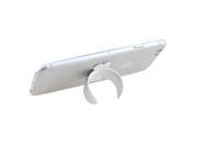 One Touch Silicone Phone Holder Stand Universal for iphone 4 4s 5 5s 5c Samsung S3 S4 Note2 Note3_White