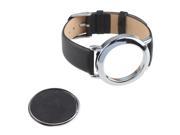 Sliver Replacement Leather Band for Misfit Shine Bracelet Activity and Sleep Monitor Wristband