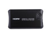 AGPtek Full 1080p HD Portable Hard Disk Media Auto play Loop play Player HDMI with Sd Card USB Reader SATA or IDE Hard Disk Digital