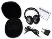 On Ear Stereo Foldable Noise cancelling Headset for Cellphone PC Black
