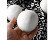 AGPtek 7.5cm 3inch 5 Pack 100% Wool Dryer Balls Reusable 100% New Zealand wool. Natural Fabric Softener for Clothes Laundry