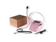 Telephone System Call Center Dialpad Headset Telephone with Tone Dial Key Pad REDIAL Noise Cancelling Headset