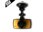 AGPTEK 2.7 Inch 1080P FHD Car DVR Camera with 150° HD Wide Angle Lens Night Vision Motion Detection G Sensor and Cycle Recording
