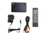 AGPTEK 1080P HD HDMI Media Player RMVB MKV SD SDHC USB JPEG W Remote with Optical Audio output