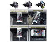 360° Rotating CD Slot Smartphone Car Mount Holder Cradle for iPhone 6 Plus iPhone5 5S Samsung Galaxy S5 Note 4 3 GPS