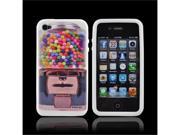 Gumball Machine OEM DCI Apple Iphone 4/4s Rubbery Soft Silicone Skin Case