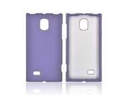 UPC 885926060068 product image for LG Spectrum 2 Rubberized Hard Plastic Case Snap On Cover - Purple | upcitemdb.com