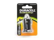 Duracell Black Universal USB Car Charger Adapter 1a Du1618