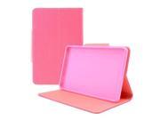 Hot Pink/ Baby Pink CellTo Faux Leather Diary Flip Case w/ ID Slots Bill Fold & Magnetic Closure for Amazon Kindle Fire 2