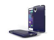 Cellto Anti-Slip TPU Crystal Silicone Skin Case & Free Screen Protector for Google Nexus 5 Case Shimmer Glitter Navy