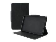 Black CellTo Faux Leather Diary Flip Case w/ ID Slots Bill Fold & Magnetic Closure for Amazon Kindle Fire 2