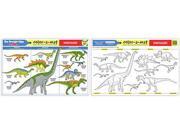Add new excitement to mealtime with these educational and entertaining double sided, write on, wipe off placemats. These durable activity mats are ideal for use with our write on, wipe off multi colored crayons.