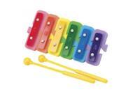 Rub-A-Dub...plink! What child can resist a xylophone, especially one that floats in the bathtub? More fun: take the six keys apart (they fit together like a puzzle) and stick each one on a different part of the wall, then play! Includes mallets and two laminated song sheets with four easy-to-follow songs