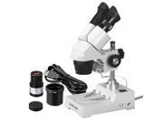 20X & 40X Stereo Microscope with Digital Camera