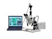2X-225X XL-Stand Circuit Inspection Zoom Stereo Microscope + 9MP Digital Camera