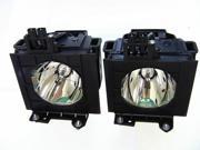 Panasonic PT-D6000ULS Projector OEM Compatible Twin-Pack Projector Lamps