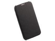 Luxury Book Type Smart Flip Case / Cover For Samsung Galaxy Note 2 - Black #10357#