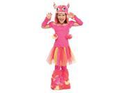 Toddler Pink Monster Costume Theme: Fairytale & Storybook Gender: Female Size: Toddler (3T-4T) Age: Toddler Occasion: Halloween Color: As Shown Material: Polyester Culture: American