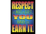 Poster Respect Is Not A Gift