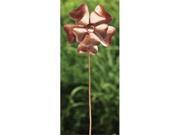 Daisies Copper Spinner Stake Med