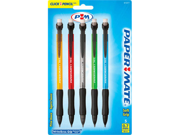 Paper Mate 61377 Write Bros. Grip Mechanical Pencil 0.7 mm Lead Size Assorted Barrel 5 Pack 1 Pack