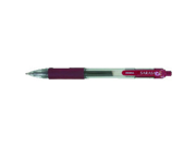 Zebra 46930 Pen Sarasa Gel Retractable Pen Medium Pen Point Type 0.7 mm Pen Point Size Mahogany Ink Translucent Barrel 1 Dozen