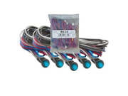 Large Super Bright Blue Leds - 5-pack - Dei 8634