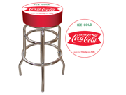 Vintage Coca Cola Coke Pub Stool Ice Cold Design