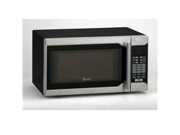 Avanti MO7103SST 0.7 Cubic Foot Capacity Microwave Oven Black Silver
