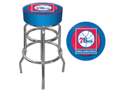 Philadelphia 76ers NBA Padded Swivel Bar Stool