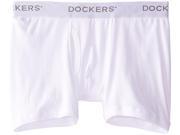 UPC 848182030978 product image for Dockers Mens 3 Pack Cotton Boxer Brief,  (Large 36-38, White) | upcitemdb.com