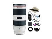 Canon EF 70-200mm f/2.8L IS II USM Telephoto Zoom Lens, Everything You Need Kit, 2751B002