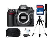 Nikon D7000 16.2MP DX-Format CMOS Digital SLR Camera - Body Only, Everything You Need Kit, 25468