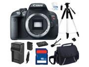 Canon EOS Rebel T5i 18.0 MP CMOS Digital Camera with 3-inch Touchscreen and Full HD Movie Mode (Body Only) , Beginner's Bundle Kit, 8595B001