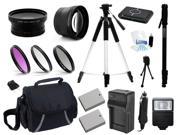 Canon EOS 70D DSLR Digital Camera Professional Battery Accessories Bundle Kit