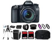 Canon EOS 70D Digital Camera + 3 Lens 18-135mm + 48GB Complete Bundle Kit