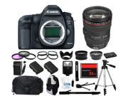 Canon EOS 5D Mark III DSLR w/ 24-105mm Lens (Everything You Need Kit)