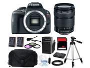 Canon EOS SL1 / 100D Camera w/ EF-S 18-135mm STM Lens (Shooters Bundle Kit)