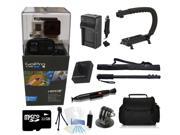 GoPro Hero 3+ Black Edition + (32GB U Bracket Pro Accessory Kit) for Skateboarding, Skiing, Snowboarding, Skydiving, and More!