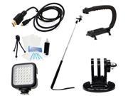 GoPro Ultimate Accessory Kit for GoPro Hero3 (White Edition)