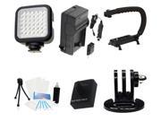 New Battery and Charger Accessories Mount Kit for GoPro HERO3+ (Silver Edition)