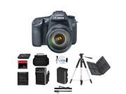 Canon EOS 7D DSLR Camera w/ 18-55mm Body Mothers Day Gift Bundle + Bonus items