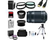 Advanced Shooters Kit for the Canon T3i includes:EF-S 55-250mm IS II + more