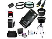 Advanced Shooters Kit for the Canon 7D includes: EF 70-300mm IS USM + MORE 