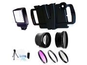 Iographer Case+37mm hd 2.0x conveter and wide angle Lens, kit for IPAD Mini
