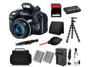 Canon PowerShot SX50 HS 12MP Digital Camera + (16GB Fundamental Camera Bundle)