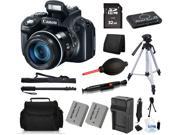Canon PowerShot SX50 HS 12MP Digital Camera + (32GB All You Need Bundle Kit)