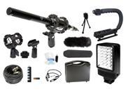 Microphone Complete Camcorder Kit for Canon HFM50 HFM500 HF R40 R42 R400 HF R50