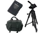 Original Nikon EN-EL14 Battery+ Tripod + Case For Nikon P7800 Digital Cameras