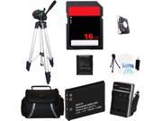 Beginner's Accessories Kit + Tripod + Battery + Charger + 16GB For Nikon S3600
